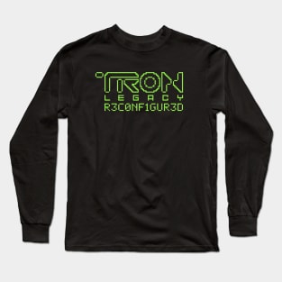 Tron Legacy Yellow Artwork Long Sleeve T-Shirt